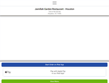 Tablet Screenshot of jamillahgardenhouston.com